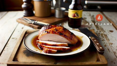 Georgia Smoked Turkey Breast with Peach Glaze