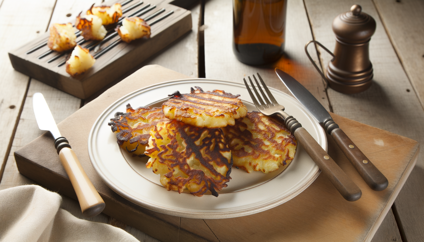 Danish Grilled Rösti Potato Cakes