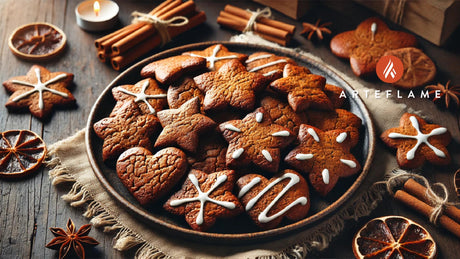 Grilled Pepparkakor (Gingerbread Cookies) on the Arteflame