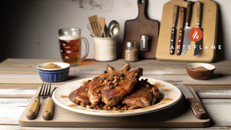 Dutch Winter Spiced Pork Chops on the Arteflame