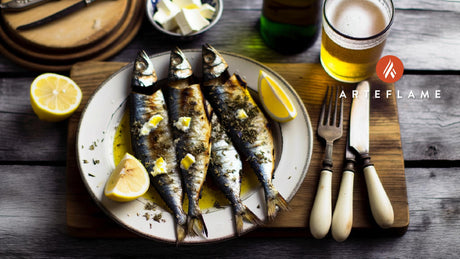 Greek Grilled Sardines with Lemon and Oregano