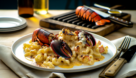 Connecticut Grilled Lobster Mac and Cheese