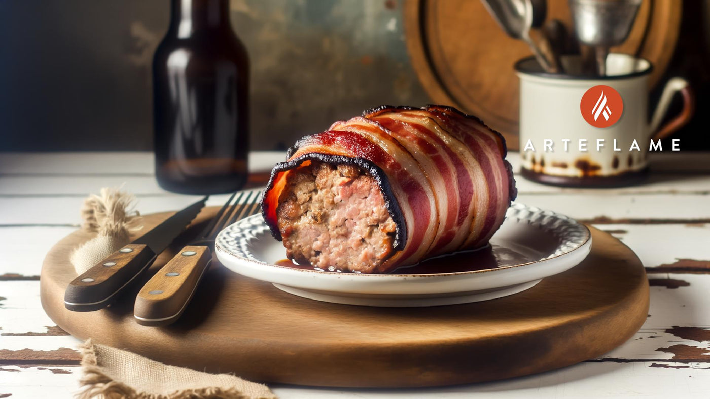 Georgia BBQ Bacon-Wrapped Meatloaf on the Grill