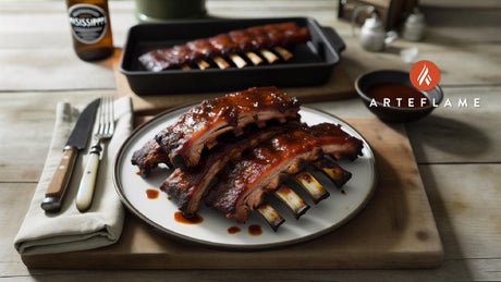 Mississippi Bourbon-Glazed BBQ Ribs on the Arteflame Grill