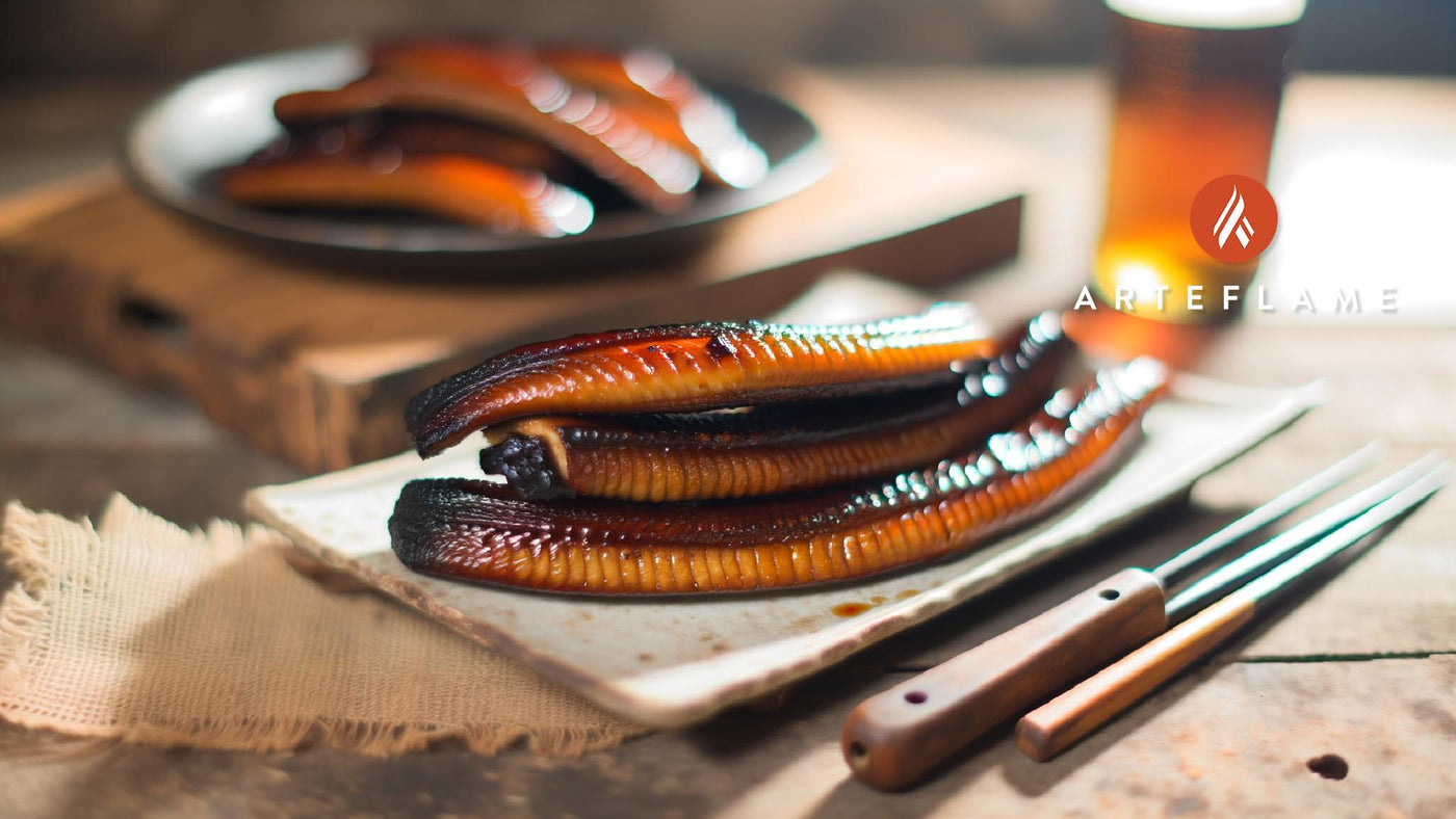 Korean Grilled Eel with Soy Glaze