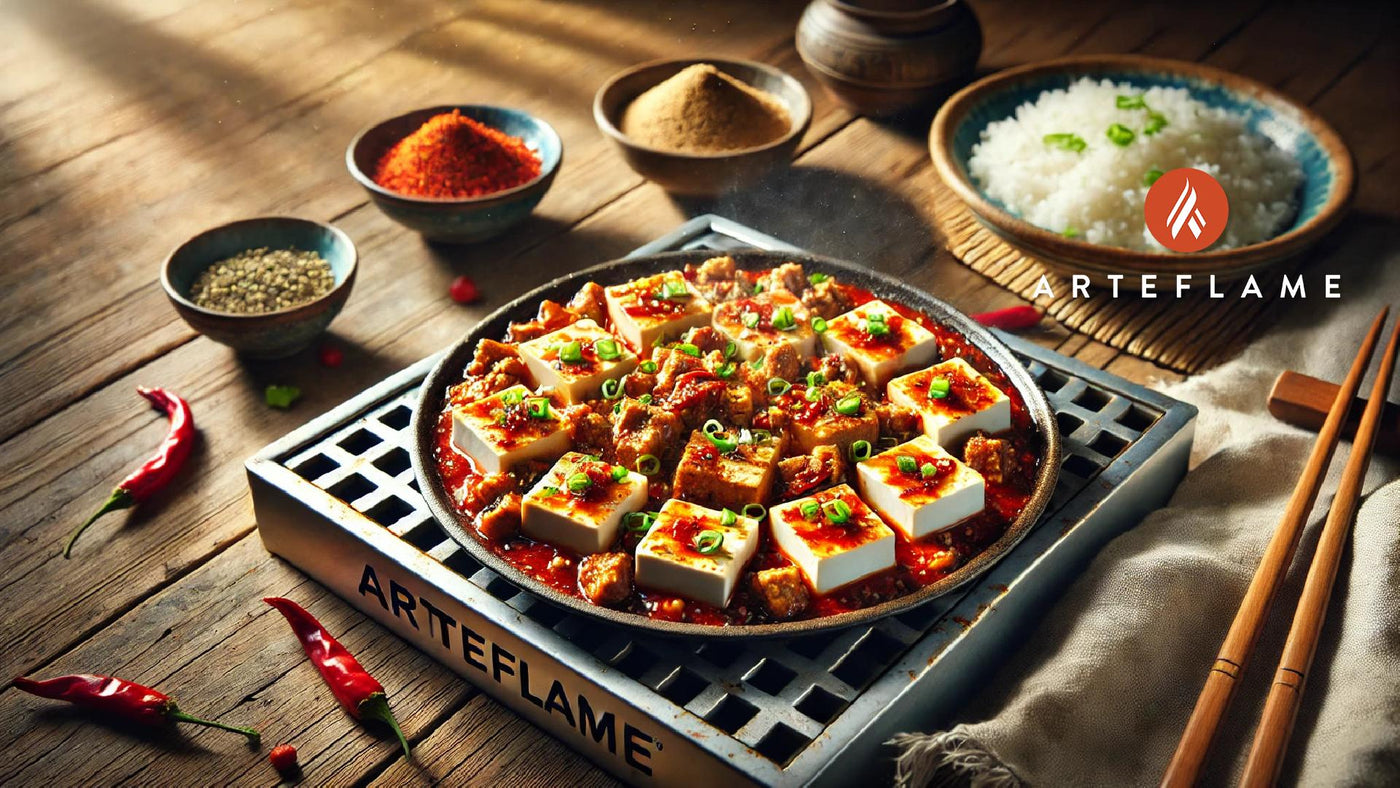 Arteflame Grilled Mapo Tofu Recipe