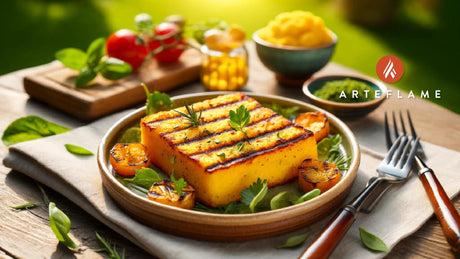 Grilled Polenta Recipe on the Arteflame Grill