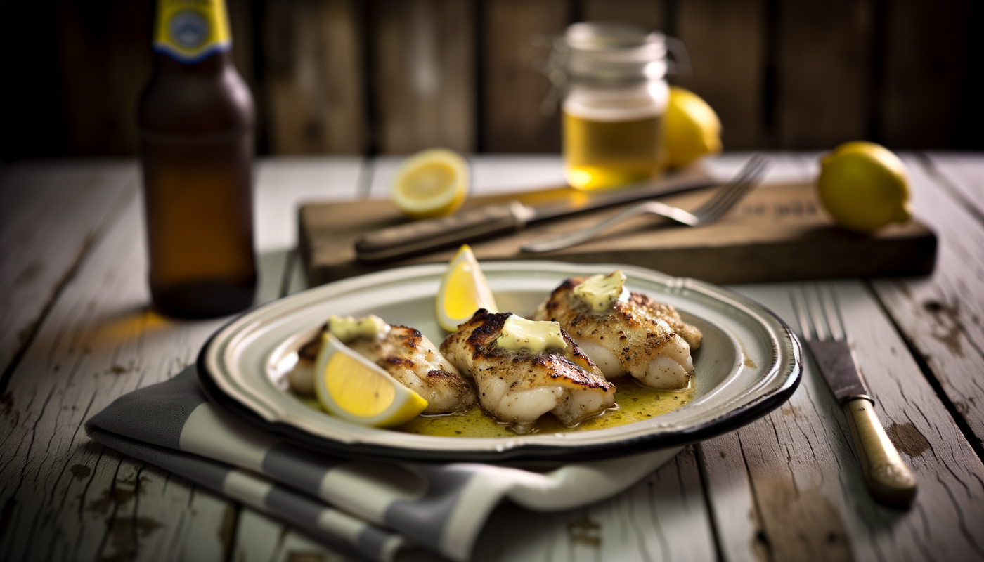 Grilled Grouper Cheeks with Lemon Butter - A Florida Delicacy