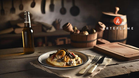 Arteflame Grilled Albanian Fërgesë with Peppers