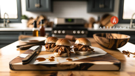 Canadian Pulled Pork Sliders with Maple BBQ Sauce