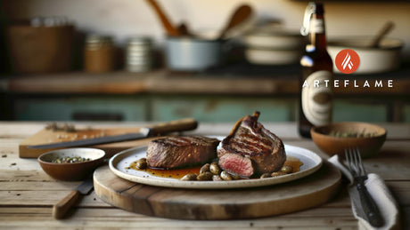 Kansas Mesquite Grilled Venison Steaks