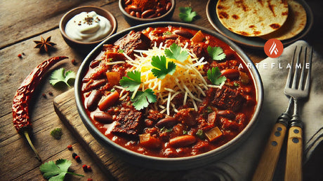 Chili Con Carne Recipe Grilled on Arteflame