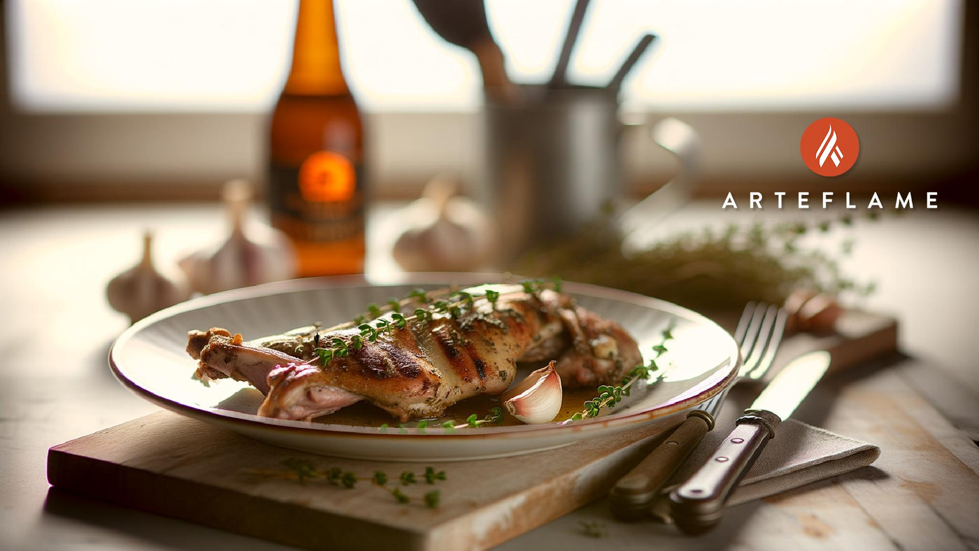 Belgian Grilled Rabbit with Thyme