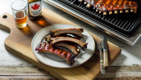 Canadian Whiskey BBQ Ribs on the Arteflame Grill