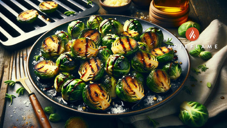 Grilled Brussels Sprouts with Balsamic Honey Glaze Recipe | Arteflame Grill Cooking