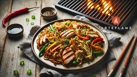 Arteflame Grilled Chow Mein Recipe