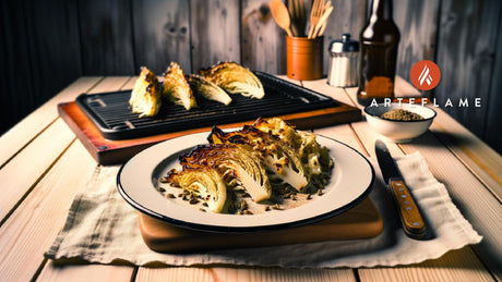 Polish Grilled Caraway Butter Cabbage