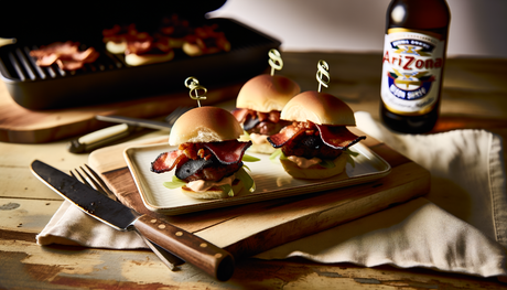 Arizona Bison Chorizo Grilled Sliders with Spicy Mayo