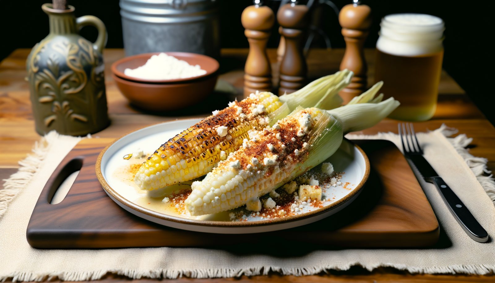 Grilled California Street Corn (Elote) on Arteflame