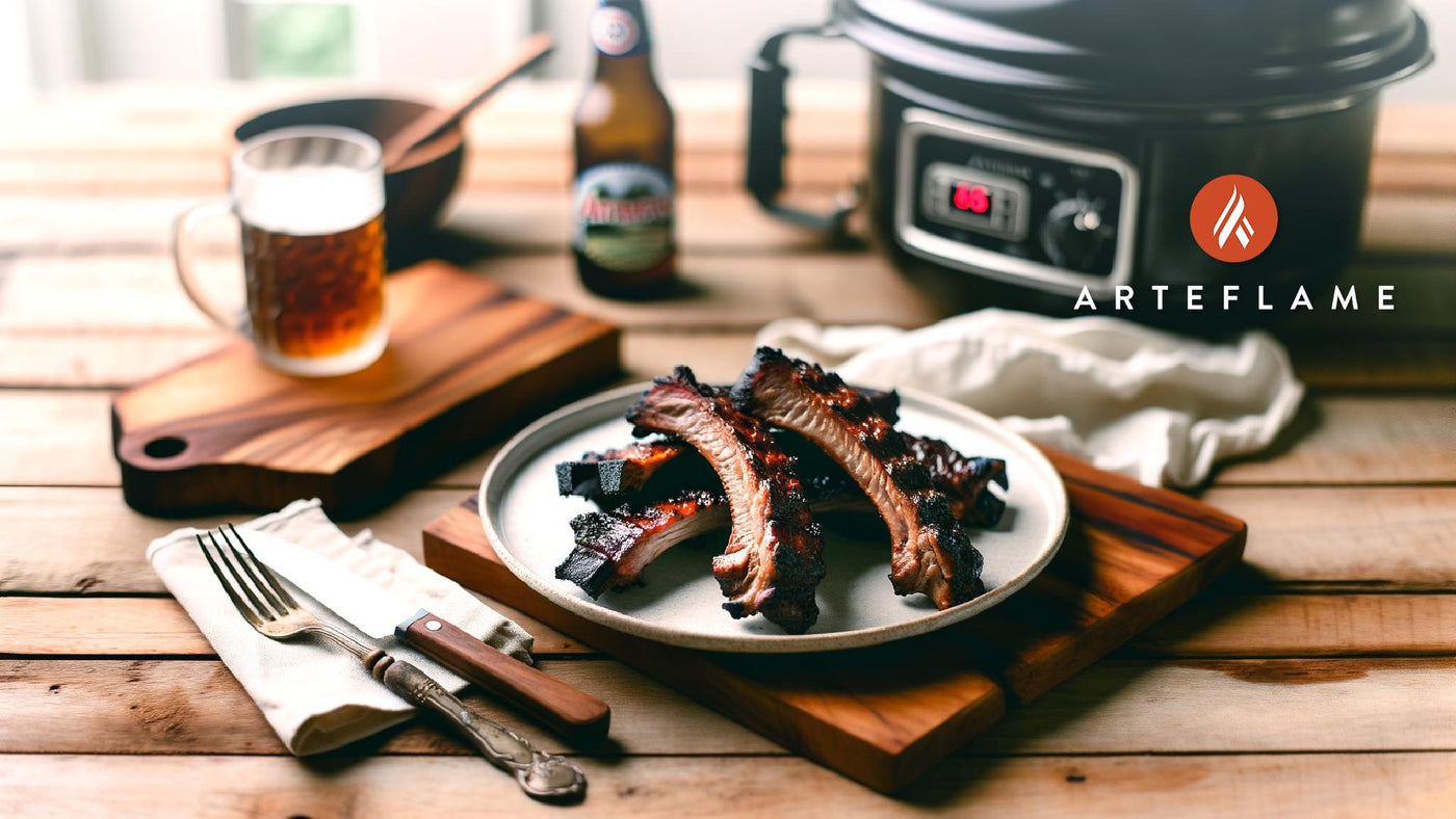 Hawaiian Shoyu BBQ Ribs on the Arteflame Grill