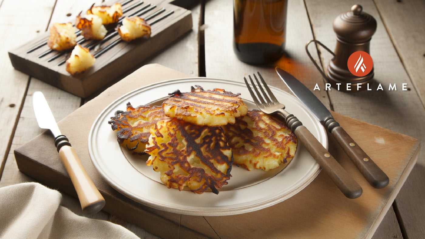 Danish Grilled Rösti Potato Cakes