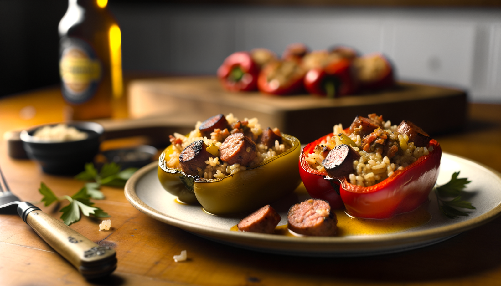 Alabama BBQ Stuffed Peppers on the Arteflame Grill