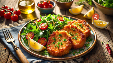 Pork Milanese on the Arteflame Grill