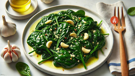 Sautéed Spinach on the Arteflame Grill