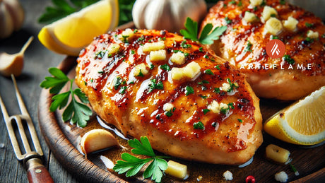 Easy Garlic Chicken Recipe on the Arteflame Grill