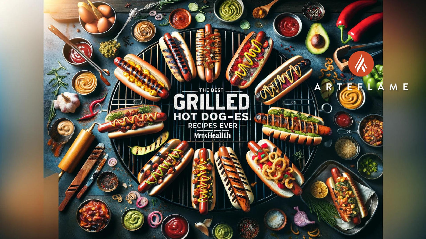 Best Grilled Hot Dogs Recipes Ever! 9 Different Ways...