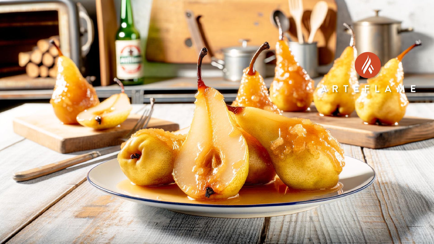 Caramelized Swiss Alpine Pears on the Arteflame Grill