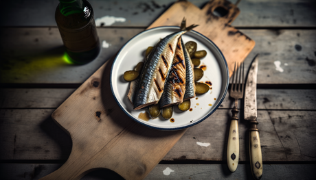 Swedish Grilled Pickled Herring