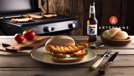 Illinois Grilled Pork Tenderloin Sandwich