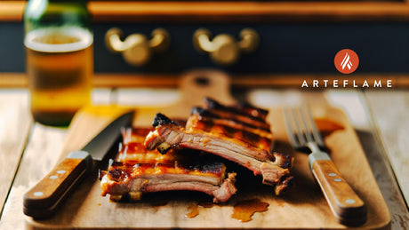 Portuguese Grilled Pork Ribs with Honey Glaze