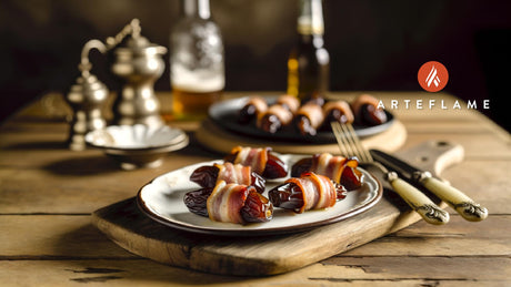 German Grilled Bacon-Wrapped Dates