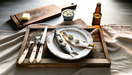 Grilled Norwegian Pike Fillets with Horseradish Butter