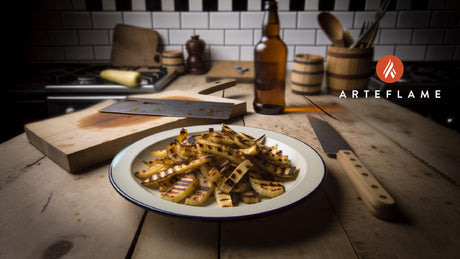 Welsh Grilled Parsnip and Leek Hash