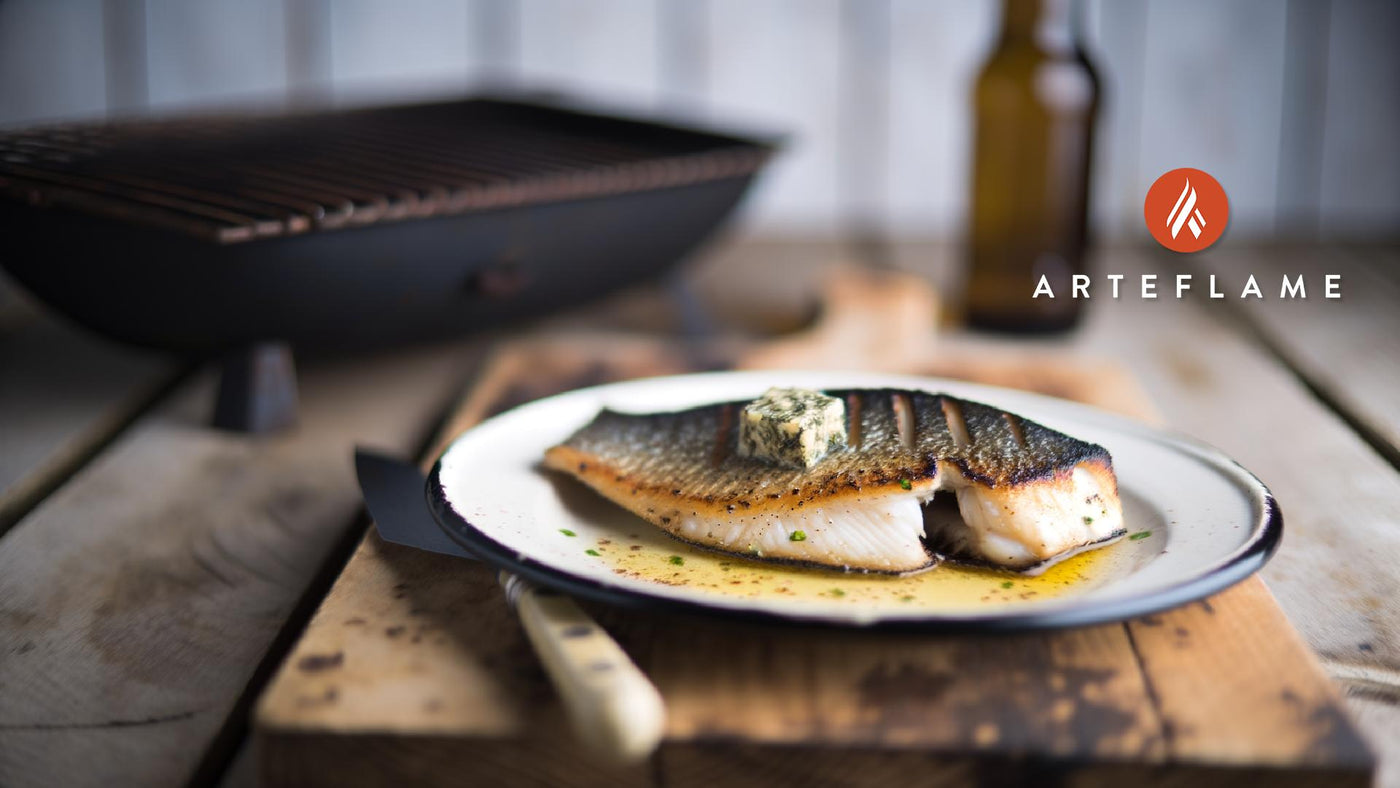 Seared Sea Bass with Irish Moss Butter