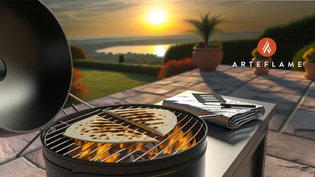 How do I make quesadillas on the grill?