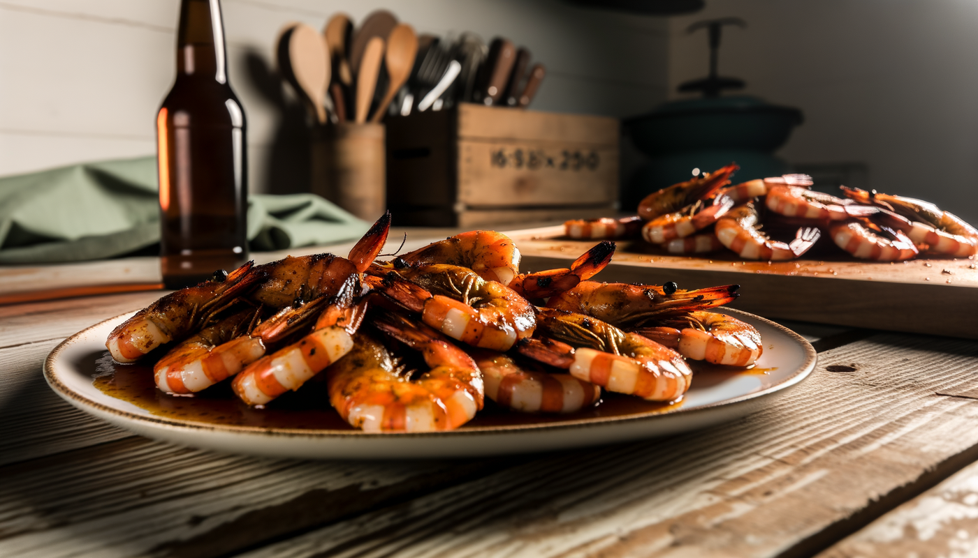 Savory Georgia BBQ Shrimp on the Arteflame Grill