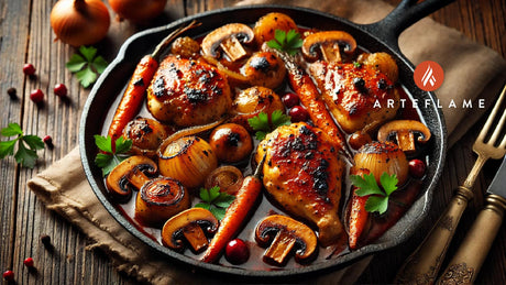 Coq au Vin (Chicken in Red Wine)