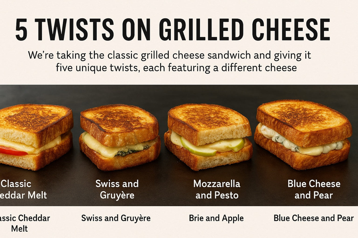 5 Best Melted Cheese Sandwich Recipes