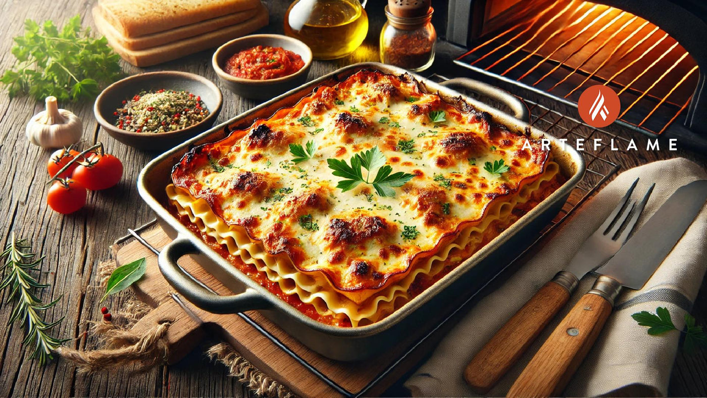 Arteflame Grilled Lasagna Recipe