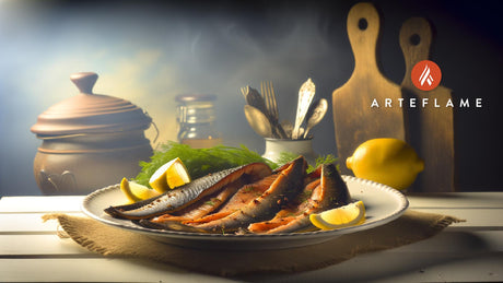 Polish Smoked Trout Fillets on the Grill