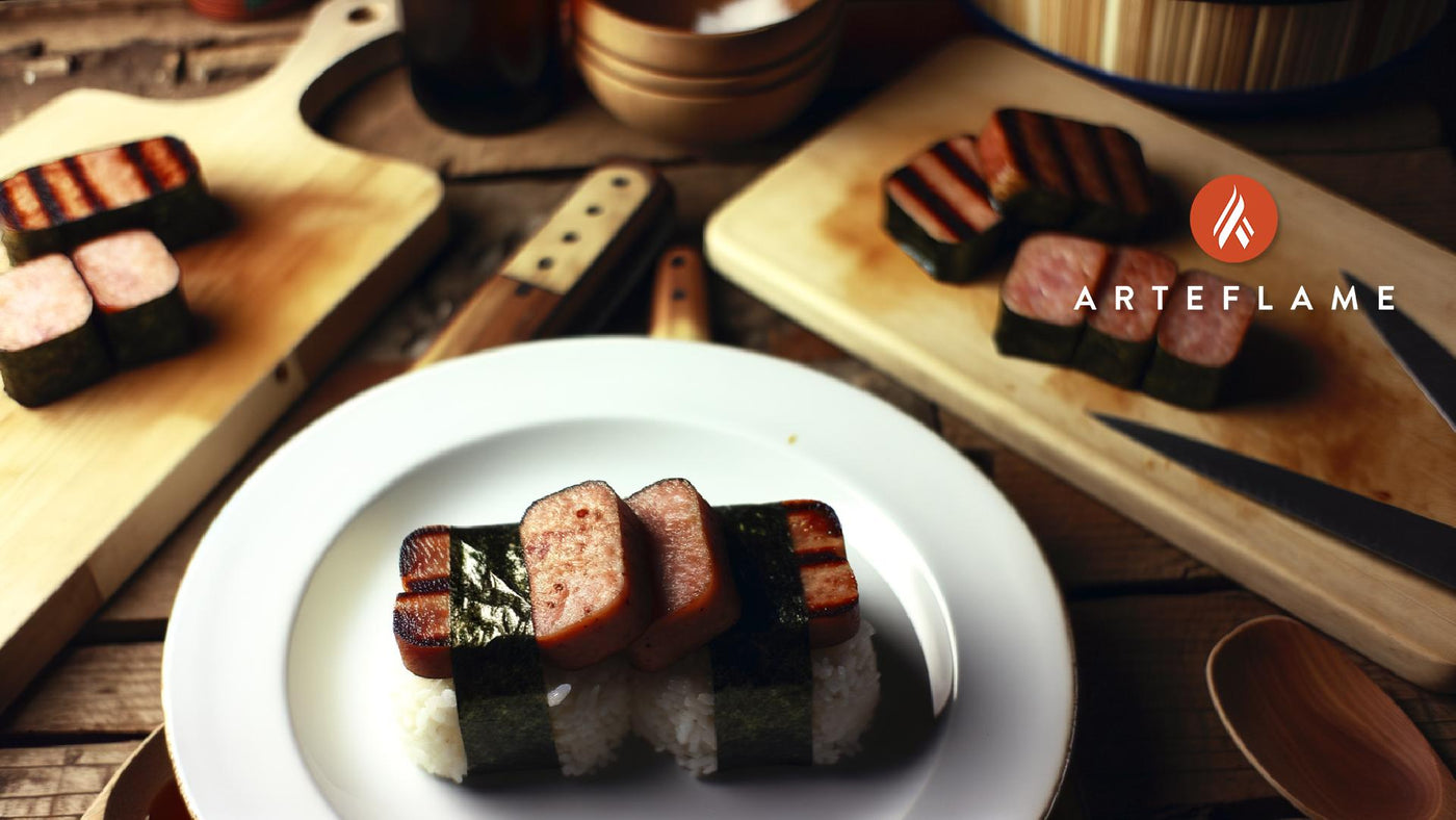 Hawaiian Grilled Spam Musubi on the Arteflame Grill