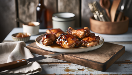 Swedish Honey-Glazed Chicken Thighs on Arteflame Grill