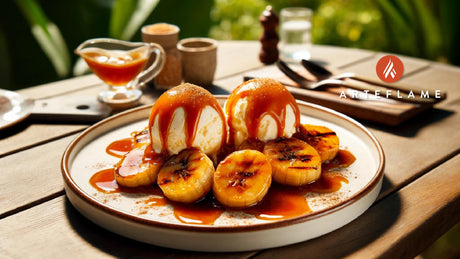 Ultimate Grilled Banana Foster Dessert Recipe on the Arteflame Grill