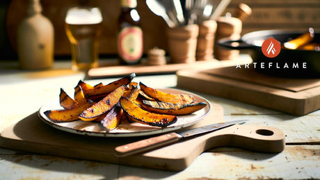 Belgian Spiced Grilled Pumpkin Wedges
