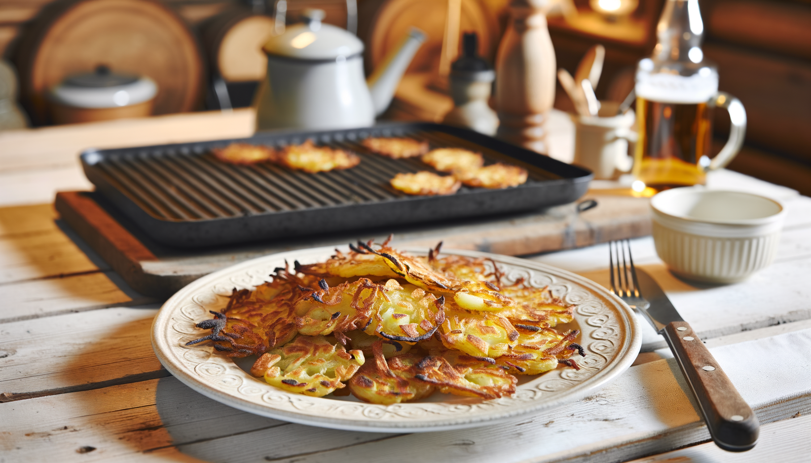 Swedish Crispy Grilled Potato Rösti