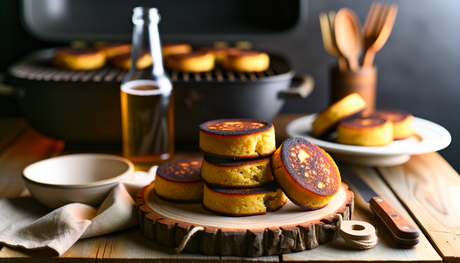 Alabama Grilled Cornbread Cakes